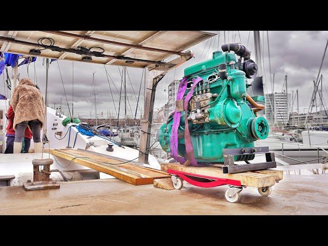 TERRIFYING! Risking our Rebuilt Engine to Save $$$ | Wildlings Sailing