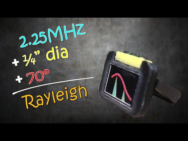 Shear Wave with Little Probes Equals Rayleigh Waves YUCK!