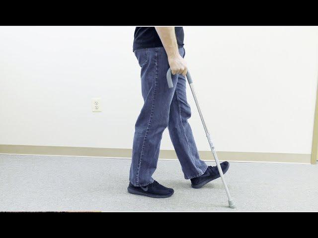 How to Walk with a Cane (Sizing, Training, Use, and Stairs)