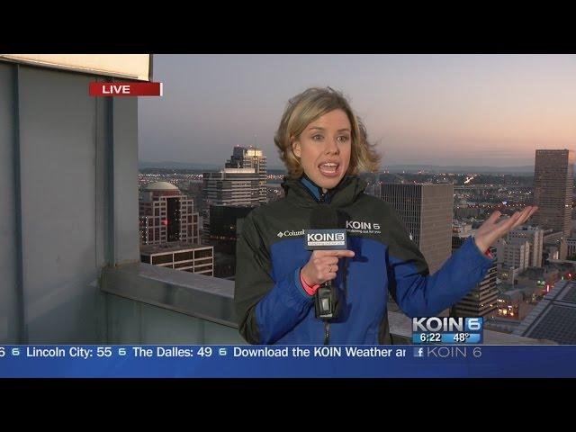 Thursday Forecast from the top of the KOIN Tower