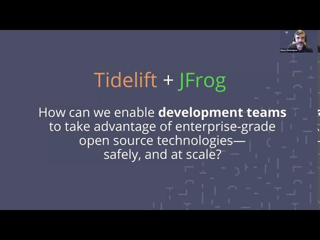 [Tidelift & JFrog] Best Practices for Managing Your Open Source Artifacts