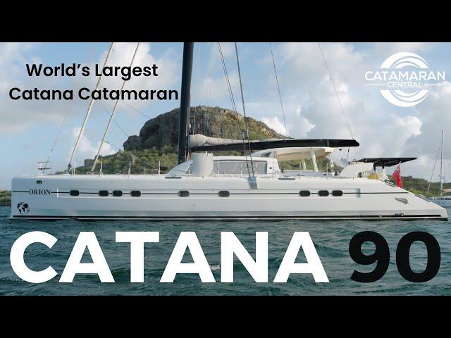 Catana 90 Performance Sailing Catamaran - World's Largest Catana Performance Bluewater Catamaran