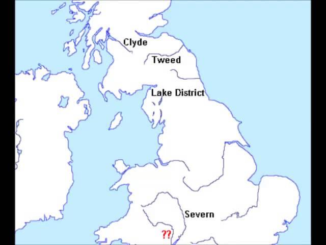 Locate and name major rivers in the UK.