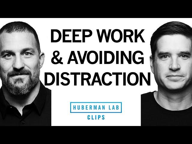 Avoiding Distractions & Doing Deep Work | Dr. Cal Newport & Dr. Andrew Huberman