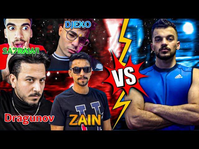 عبود VS  دراغونوف وزين وصحراوي ودجكسو  على 1000$ 