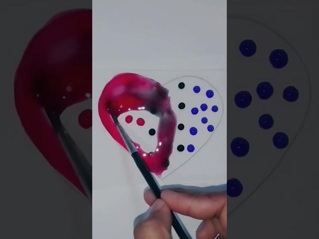 red black and purple ️ mix colour #shortsviral