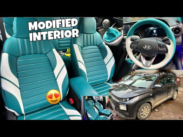 Hyundai Exter  interior Modification  LUXURY INTERIOR मात्र ₹20,000 