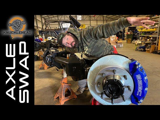 EXCURSION SUPER 60 AXLE BUILD Project Towverlander | Knucklehead Garage