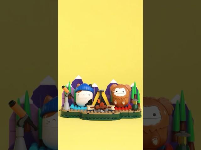The BLDR Squishmallows Outdoor Adventure Club Building Set!