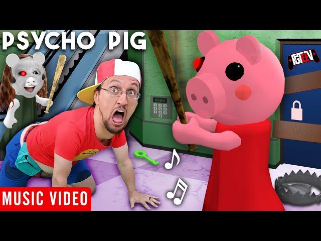 PSYCHO PIG  FGTeeV Official Music Video (Roblox PIGGY Song)