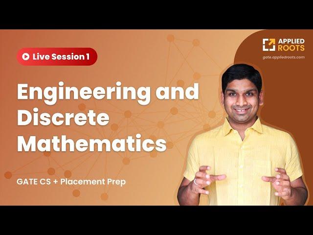 Interactive problem solving session on EM & DM PART 1 | GATE CS 2022 | GATE APPLIED COURSE