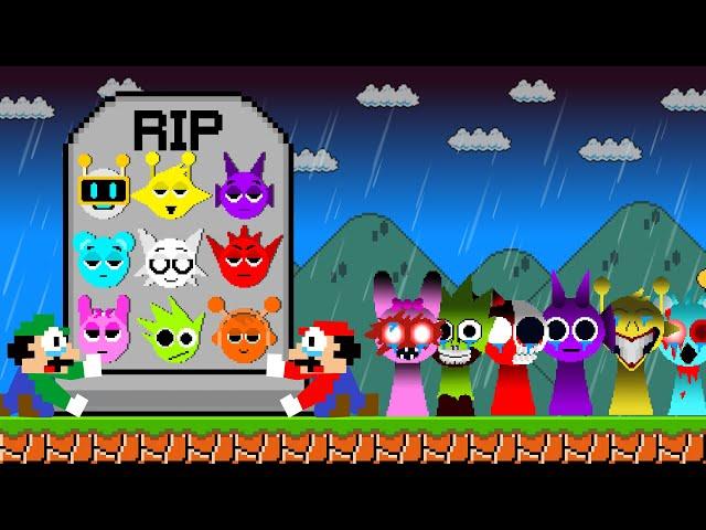 Mario & Luigi R.I.P All SPRUNKI Phase 1 vs 9999: Please Come Back...