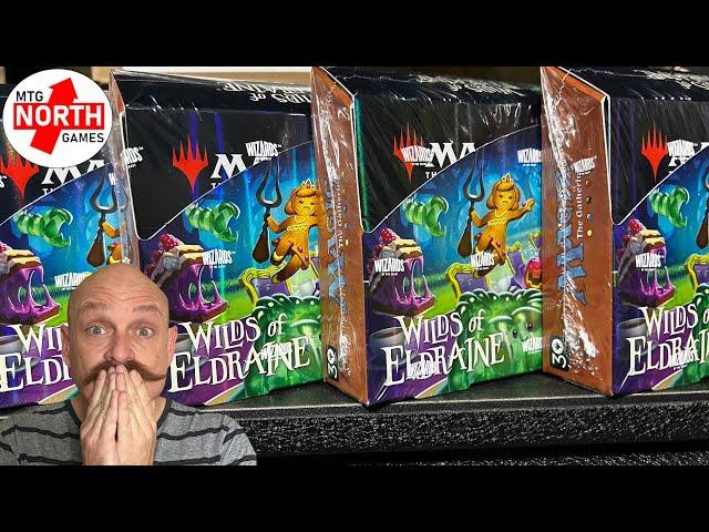 Our Best Confetti Foil Yet! Wilds of Eldraine 4 Collector Booster Box Opening