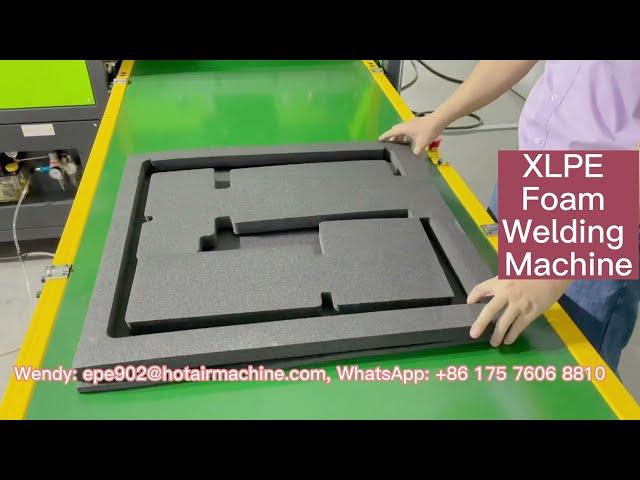 XLPE Foam Welding Machine | XPE Foam Laminating Machine | Crosslinked Foam Laminator | Welder