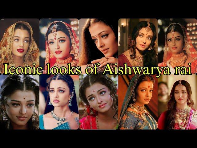 Iconic Look of Aishwarya Rai  #most_beautiful_actress #AishwaryaRai