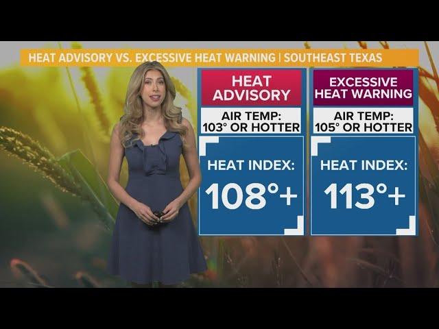 Heat Advisory vs Excessive Heat Warning: What’s the difference