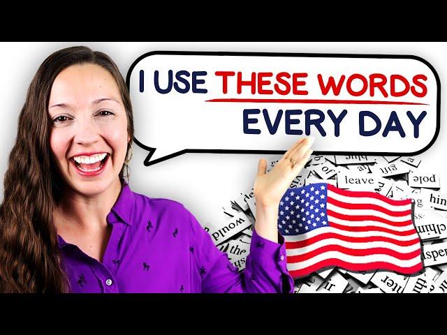 I use these words every day: English Vocabulary Lesson