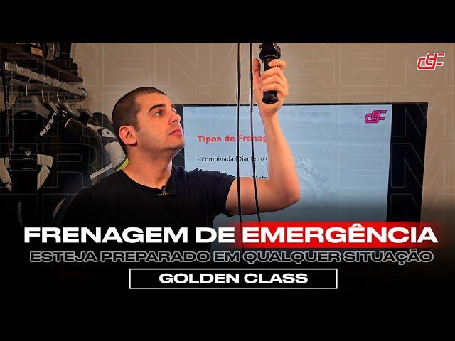 FRENAGEM DE EMERGÊNCIA | ESTEJA PREPARADO PARA QUALQUER TIPO DE SITUAÇÃO | AULA DE OURO