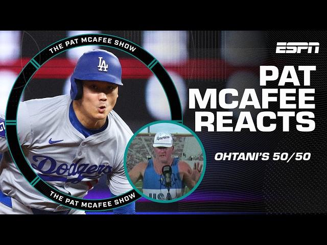 'THIS GUY'S THE GOAT!'  - Pat McAfee IN AWE of Shohei Ohtani's 50/50 night! | The Pat McAfee Show