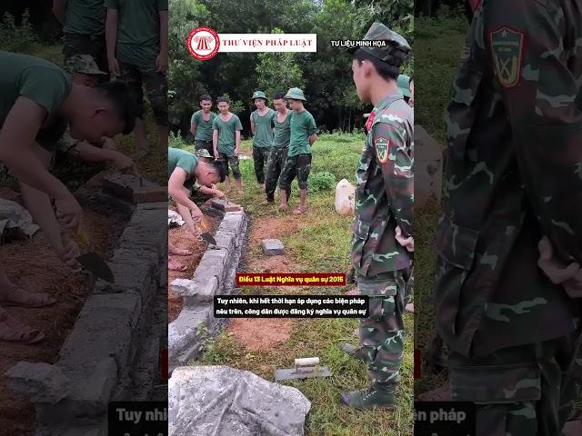 Từng đi t..u có được đi NVQS | THƯ VIỆN PHÁP LUẬT