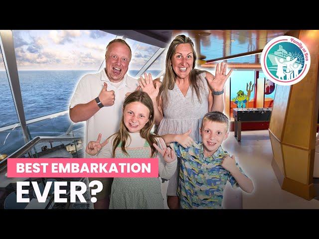 Embarking the MSC Seascape | 1st Look at the Yacht Club and Kids Club | Butcher's Cut + Hola! Tacos