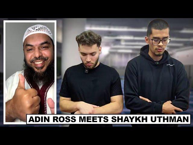 Adin Ross Takes His 'Shahadah' With SN3AKO | Shaykh Uthman Ibn Farooq