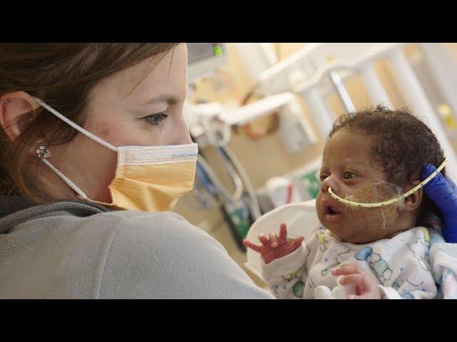 The very first patients move into the new spaces at Dayton Children's Hospital