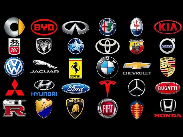 280 MAJOR CAR BRANDS OF PICKUPS, ROADSTERS, HYPERCARS, SUVs, MUSCLE CARS, COUPES, CROSSOVERS,COMPACT