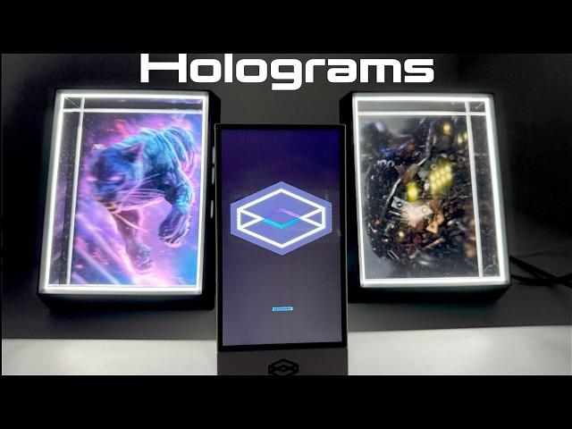 Unboxing a portable hologram: Looking Glass Go