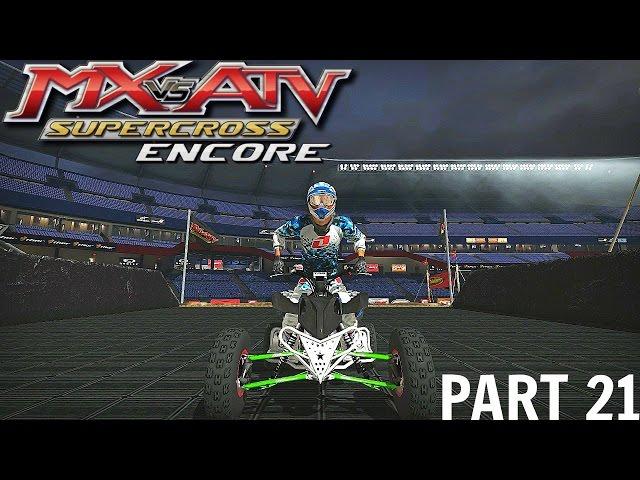 MX vs ATV Supercross Encore! - Gameplay/Walkthrough - Part 21 - Quad Up!