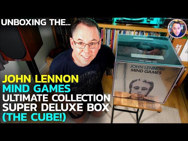 John Lennon MIND GAMES Super Deluxe Unboxing (The Cube!)