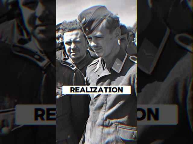 Why did German soldiers rejoice when they were captured by the US Army