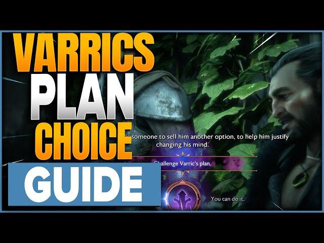 This Is A Mistake Or You Can Do It | Varrics Plan Choice | Dragon Age Veilguard