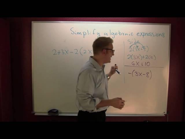 Simplifying algebraic expressions.mov