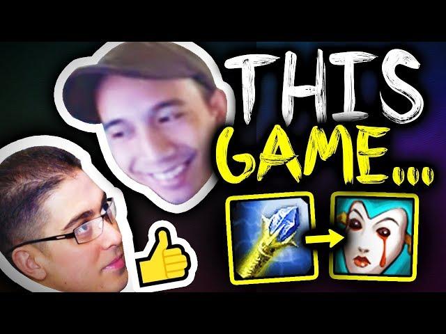 THIS GAME WAS SO INSANE w/ TRICK2G - SirhcEz