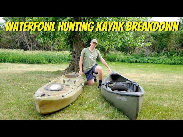 How To Pick The Right Kayak For Waterfowl Hunting