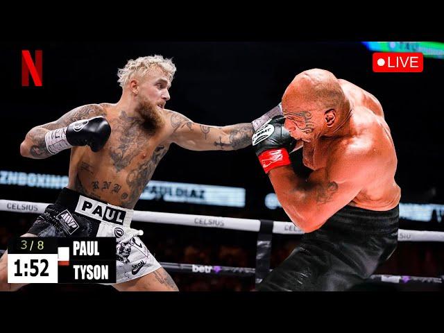 Mike Tyson VS. Jake Paul Full Fight HIGHLIGHTS | Netflix (2024)