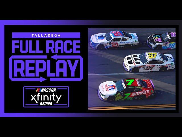 NASCAR Xfinity Series United Rentals 250 | Talladega Superspeedway September 2024 | Full Race Replay