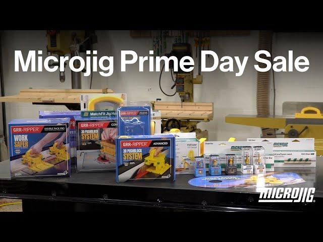 Microjig's Amazon Live Recording! 10/8-10/9 Sale