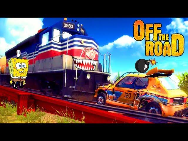 New car STINGER Of the road cars Monster Truck tractor fun passing game for kids