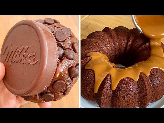 Satisfying Chocolate Cake Decorating Recipe | Amazing Cake and Dessert Compilation | So Yummy