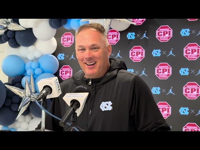 UNC Geoff Collins Game Week Press Conference: Duke | Inside Carolina Interviews