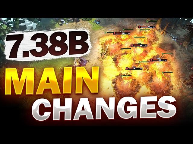 Dota 2 NEW 7.38b Patch - Main Changes!