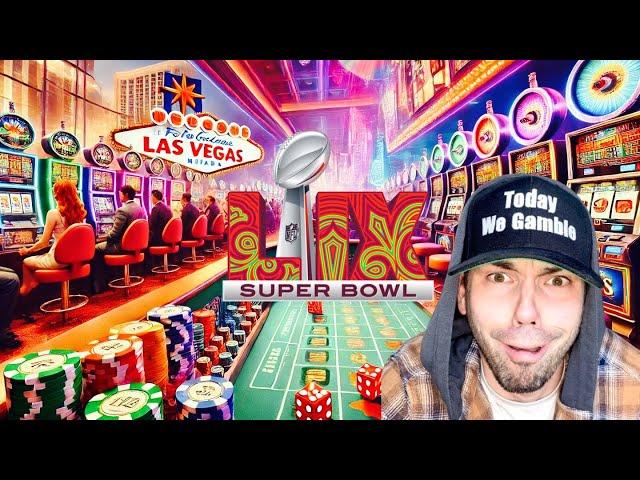 SUPER BOWL - LAS VEGAS! Slots - Bubble Craps