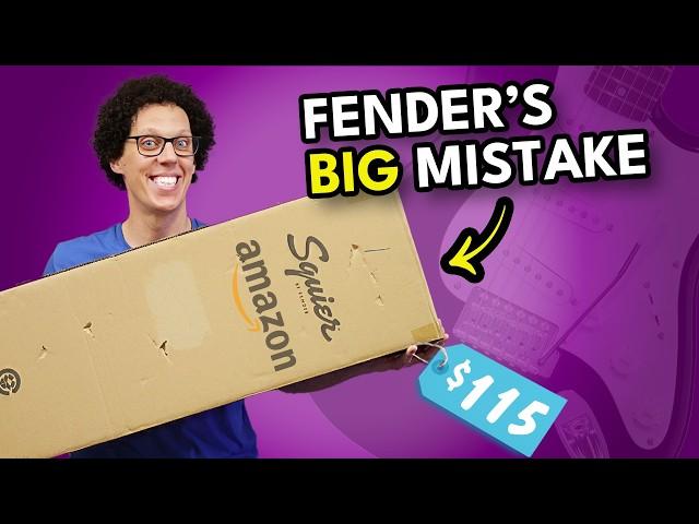 I Bought the Cheapest Fender Stratocaster on Amazon...