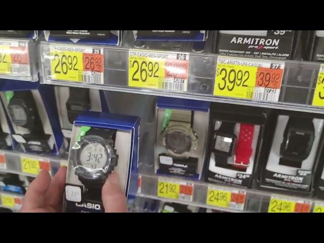 nyteraven and topcat 129 Walmart check-in Timex Casio Armitron watches