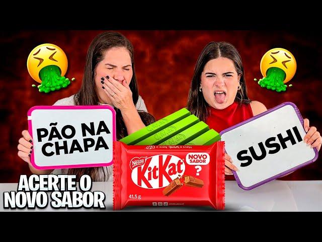 ADIVINHA O SABOR DO PIOR KITKAT DE TODOS!