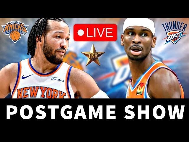 Knicks Bench Has MAJOR PROBLEM! | Knicks V OKC Thunder POSTGAME SHOW w/ Game Recap & LIVE Reaction