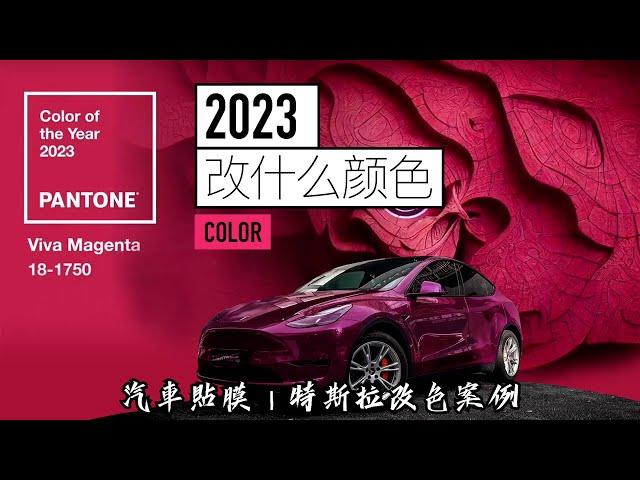 汽車貼膜｜2023｜特斯拉｜改色案例｜合集二