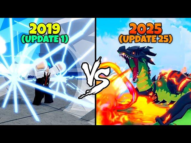 2019 Quake V1 vs 2025 Insane Broken Builds..  | Blox Fruits